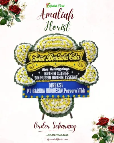 Papan Bunga Duka di Lorok Pakjo